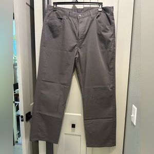 Men’s gray pants. 38 waist, 30 length. New without tags. Never worn.